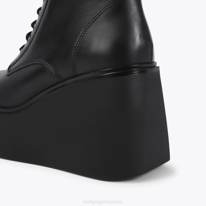 Kurt Geiger mujer bota señorial con cordones london 2LPR662 | calzados negro